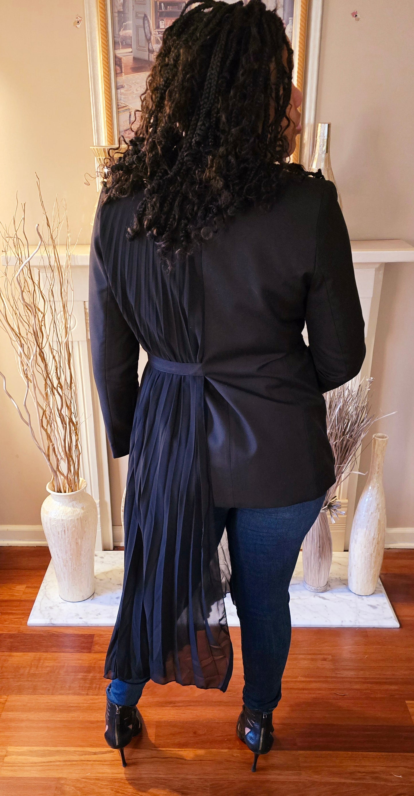Christina Blazer Top