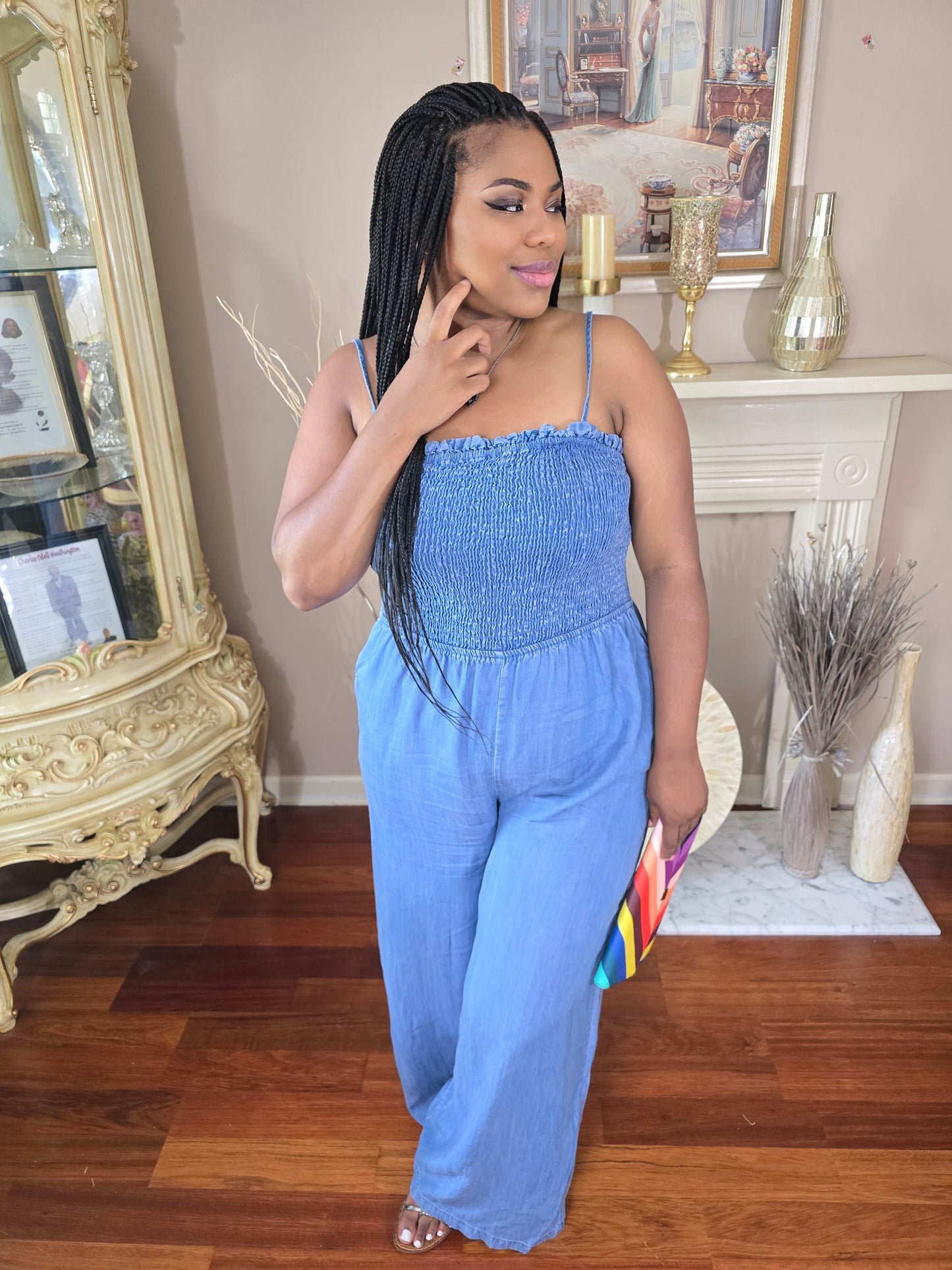 The Denim Chill Mode Jumper (plus size)