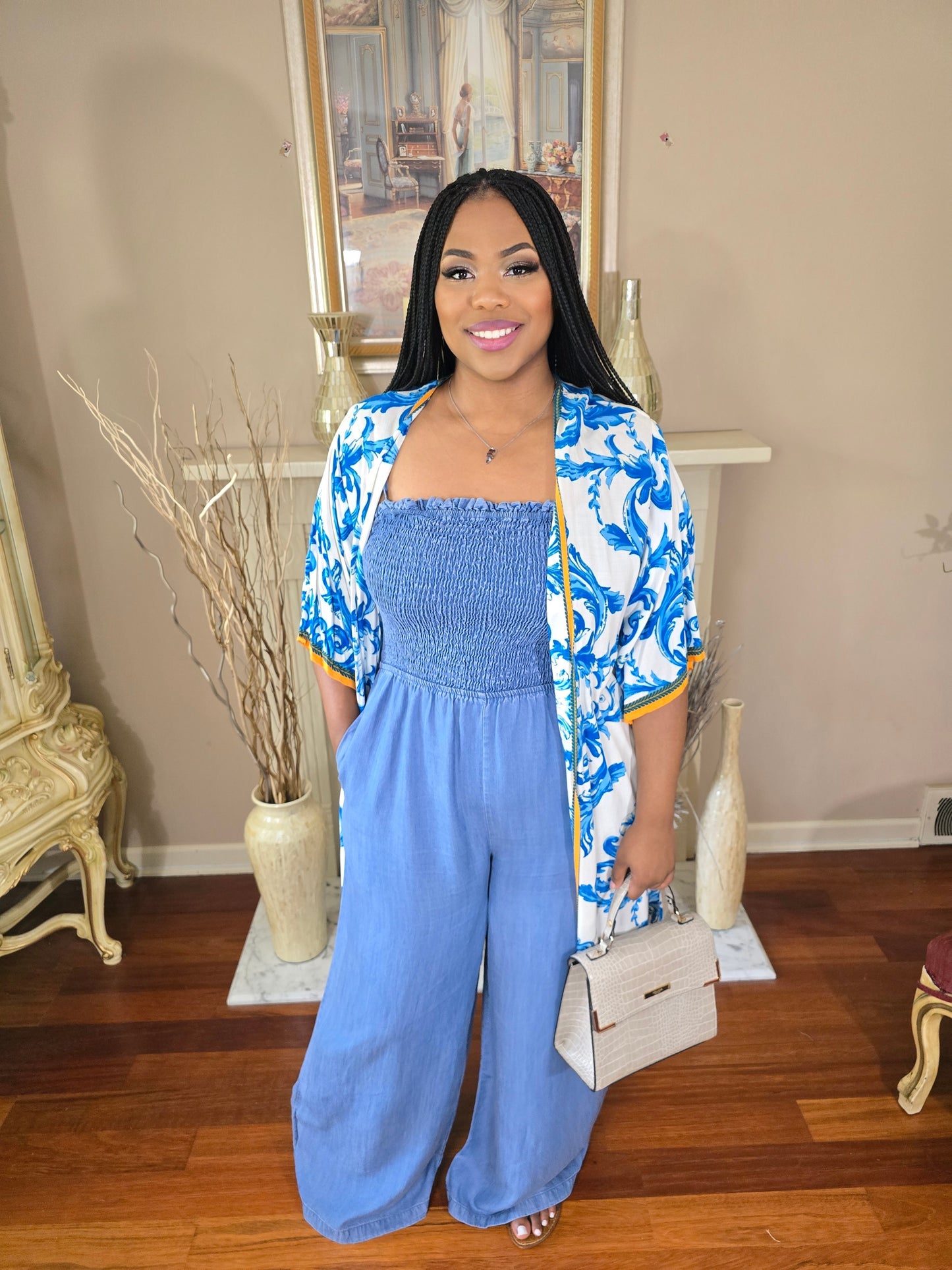 The Denim Chill Mode Jumper (plus size)