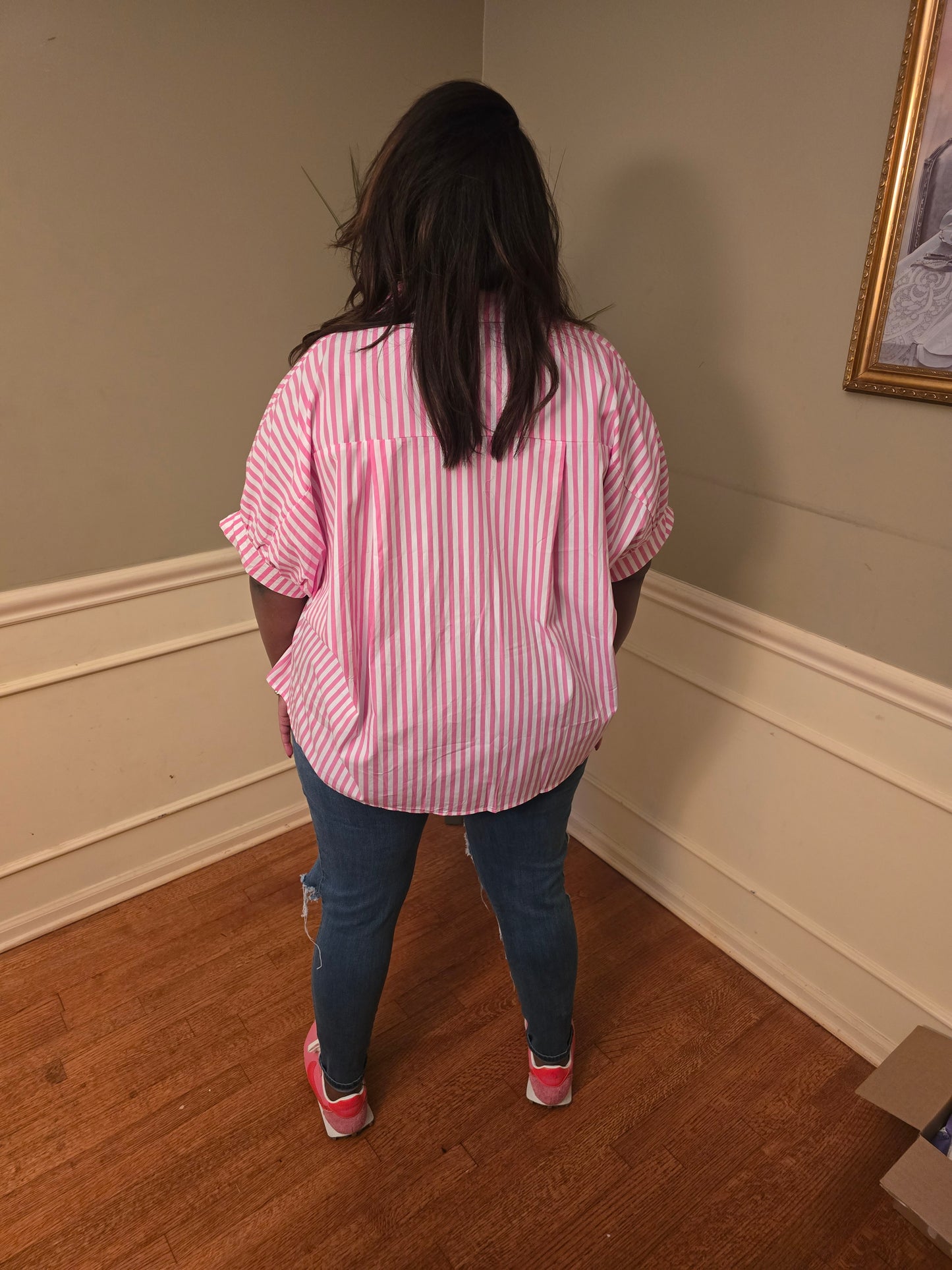 Cotton Candy Vibes Button-down shirt
