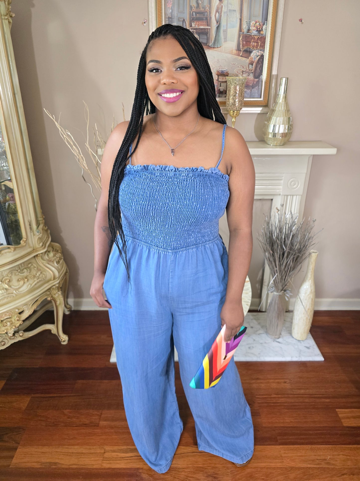 The Denim Chill Mode Jumper (plus size)