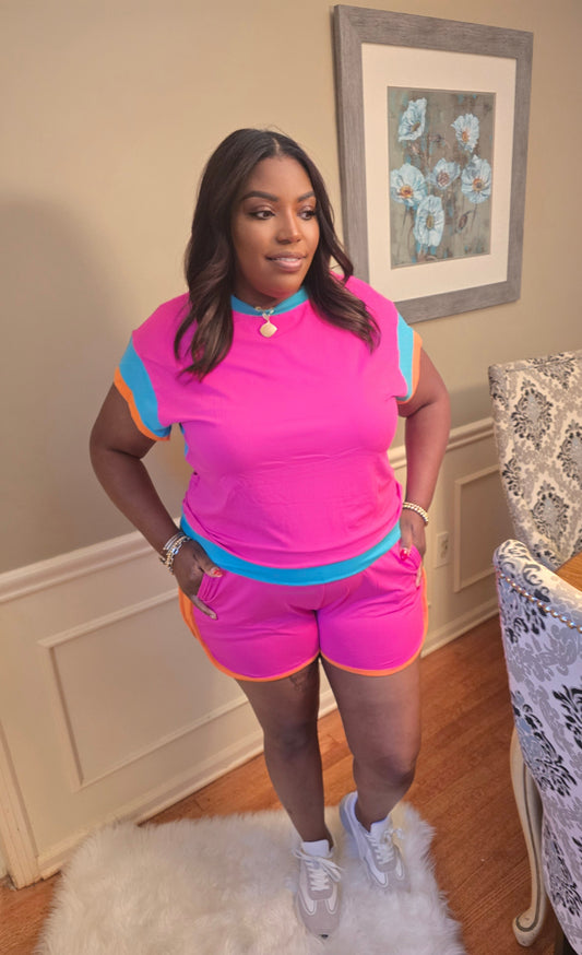 Color Me Bold Short Set