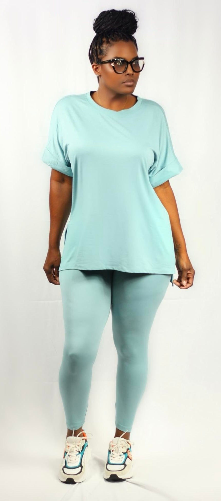 Comfy get up and go 2 piece set (plus size)