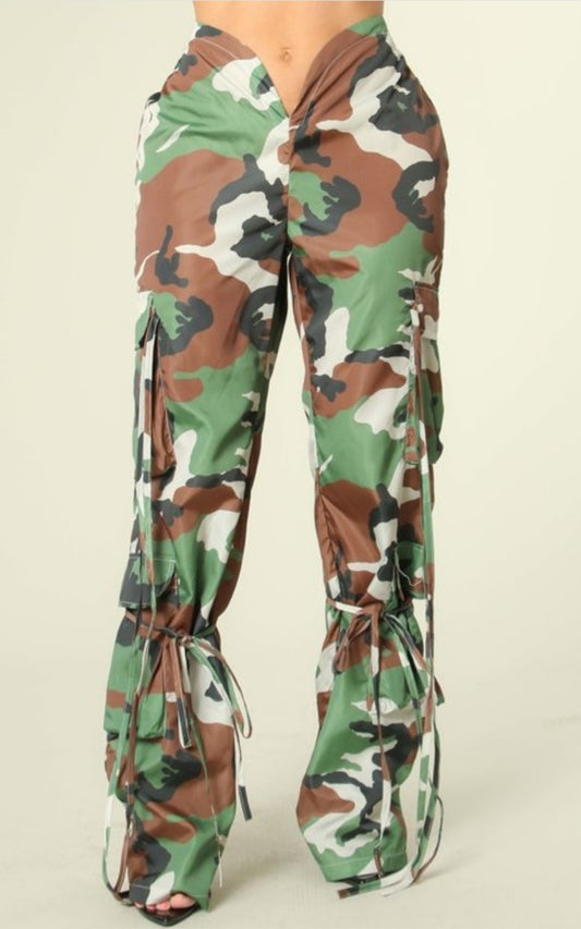 Army windbreaker pants